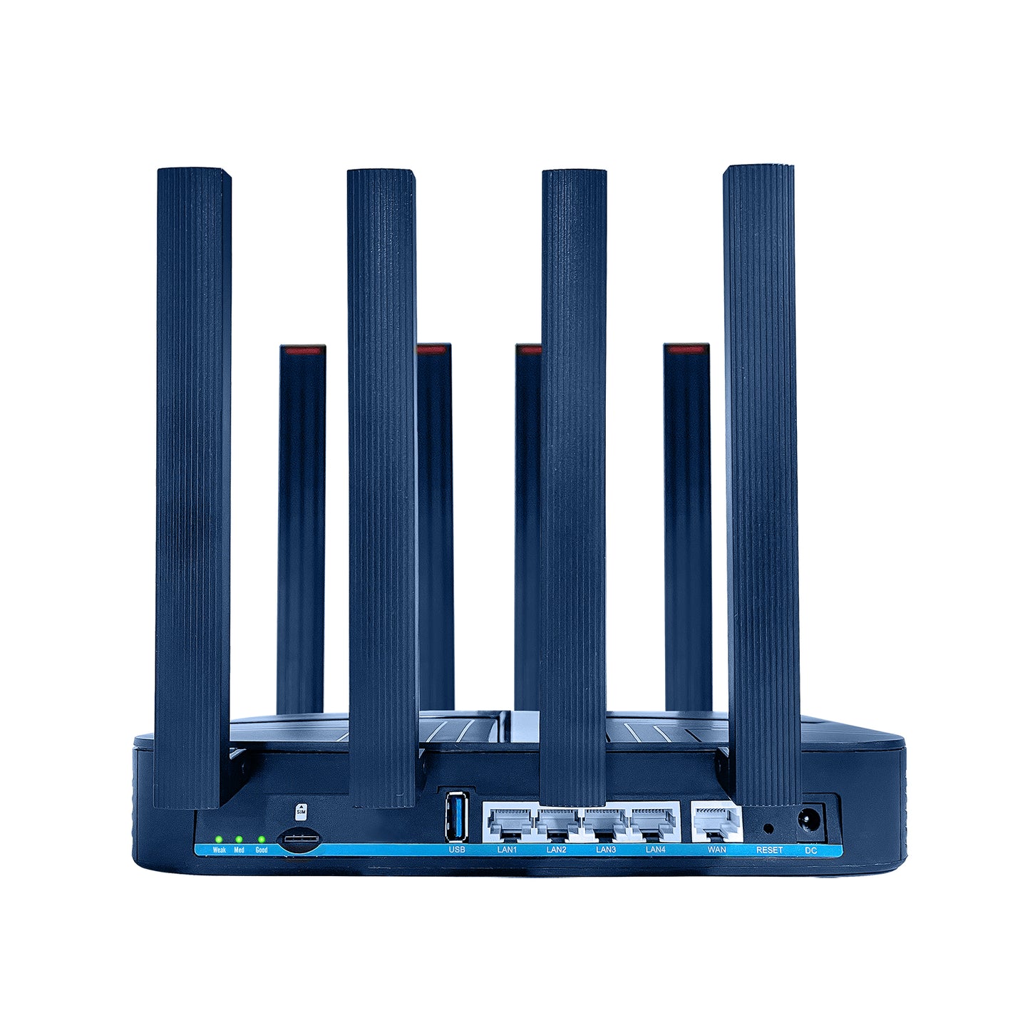 wiSIMLeap 4G WiFi 6e Router CPE LTE Cat 12 and Portable WiFi AX3000 Store RV Gaming Router for Wireless Internet vSIM Inclued Local and Roaming Pay as You GO