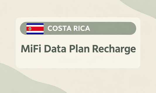 Costa Rica -- MiFi Data Plan Recharge
