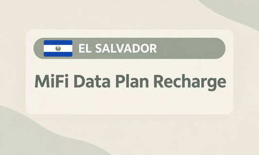 El Salvado -- MiFi Data Plan Recharge