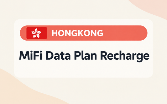 Hong Kong -- MiFi Data Plan Recharge