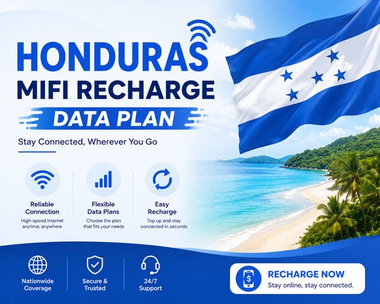 Honduras -- MiFi Data Plan Recharge