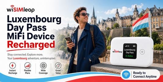 MIFI Device Recharge Data Plan Order-- Luxembourg /Day Pass