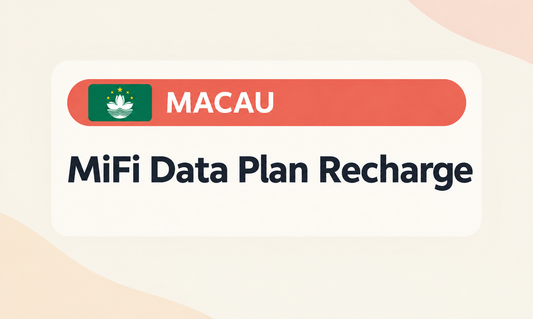 Macao -- MiFi Data Plan Recharge