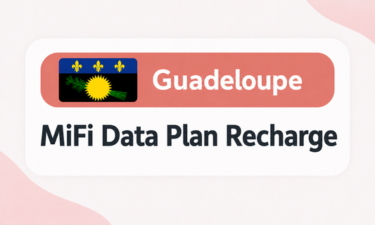 Guadeloupe  -- MiFi Data Plan Recharge