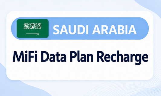 Saudi Arabia -- MiFi Data Plan Recharge