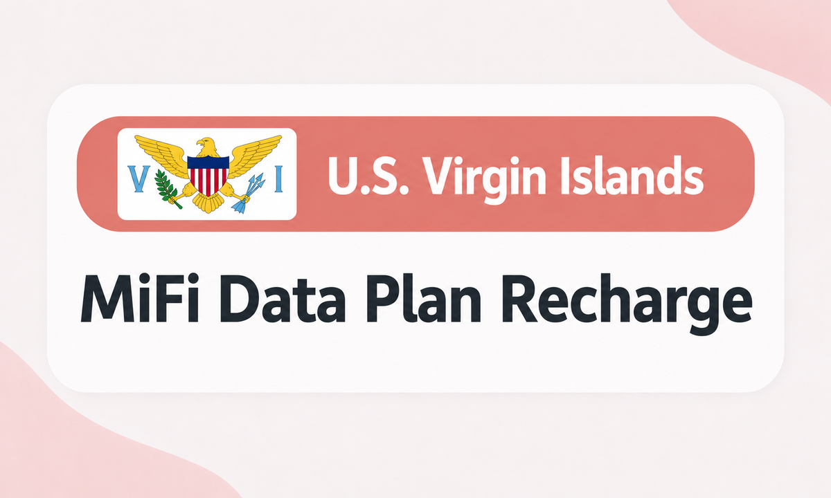 U.S. Virgin Islands  -- MiFi Data Plan Recharge