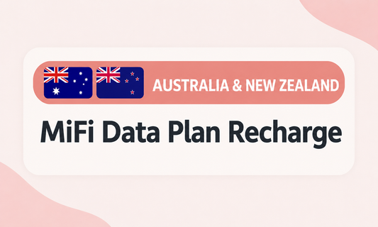 Australia & New Zealand -- MiFi Data Plan Recharge