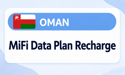 Oman -- MiFi Data Plan Recharge