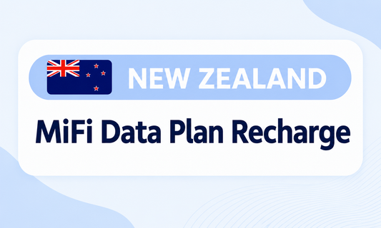 New Zealand -- MiFi Data Plan Recharge