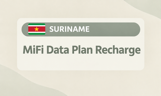 Suriname  -- MiFi Data Plan Recharge