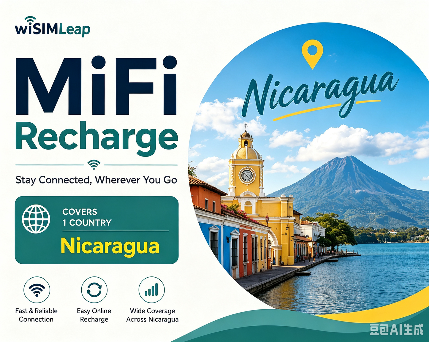 Nicaragua-- MiFi Data Plan Recharge