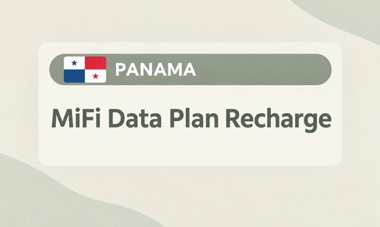 Panama -- MiFi Data Plan Recharge