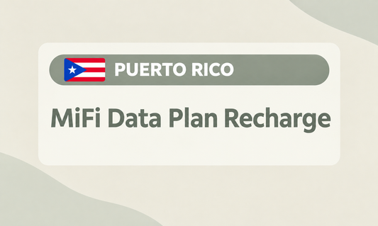 Puerto Rico  -- MiFi Data Plan Recharge