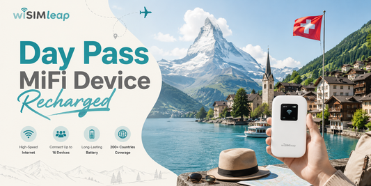 MIFI Device Recharge Data Plan Order-- Switzerland /Day Pass