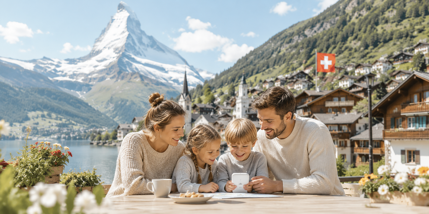 MIFI Device Recharge Data Plan Order-- Switzerland /Day Pass