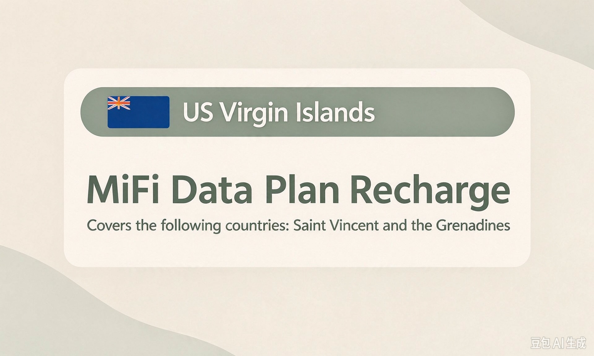 Saint Vincent and the Grenadines -- MiFi Data Plan Recharge