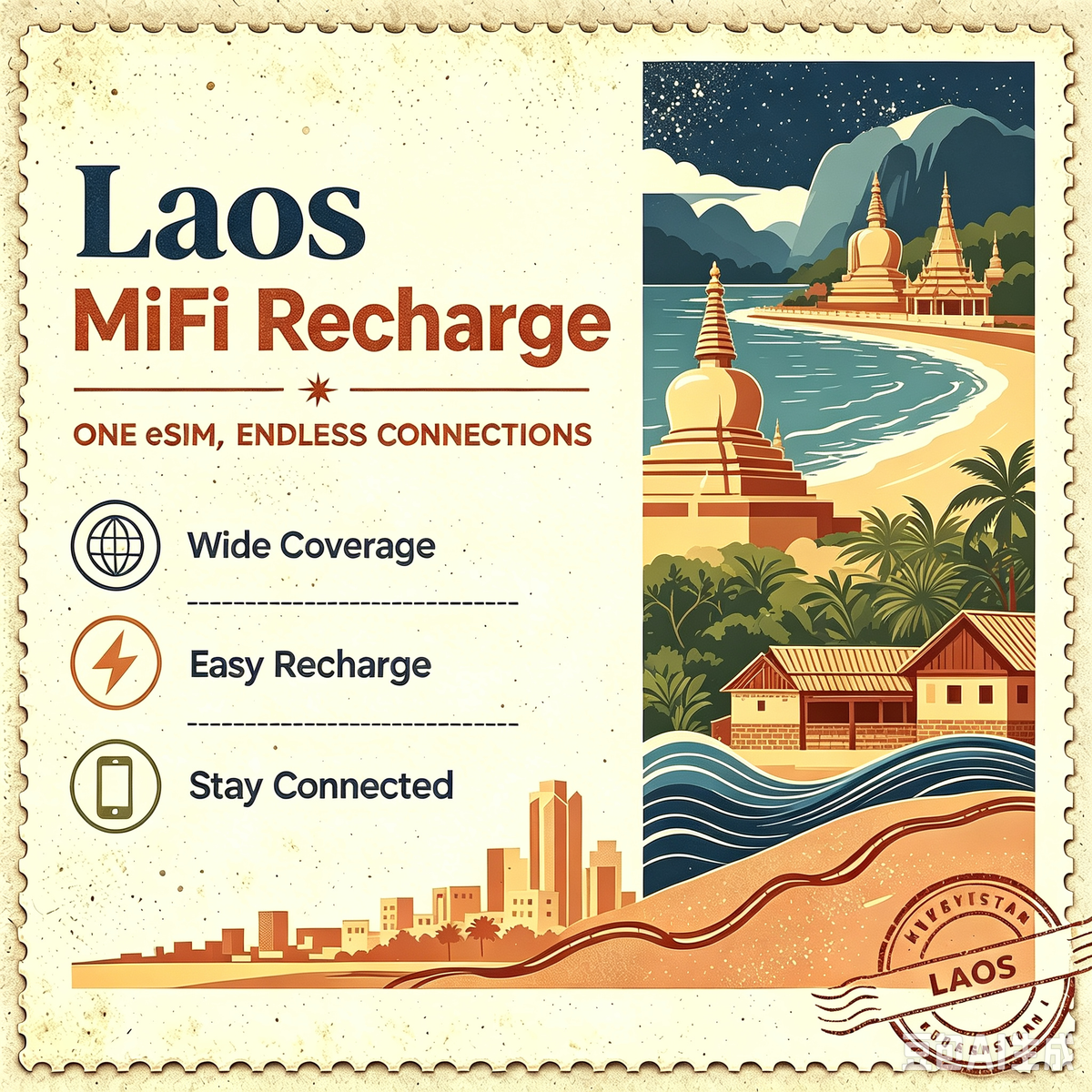 Laos -- MiFi Data Plan Recharge