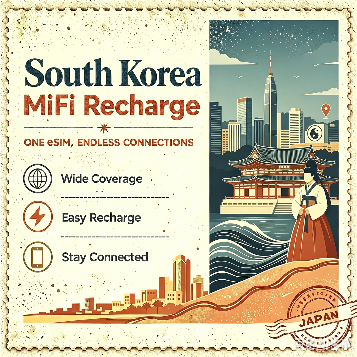 South Korea -- MiFi Data Plan Recharge