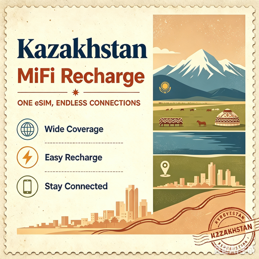 Kazakhstan-- MiFi Data Plan Recharge