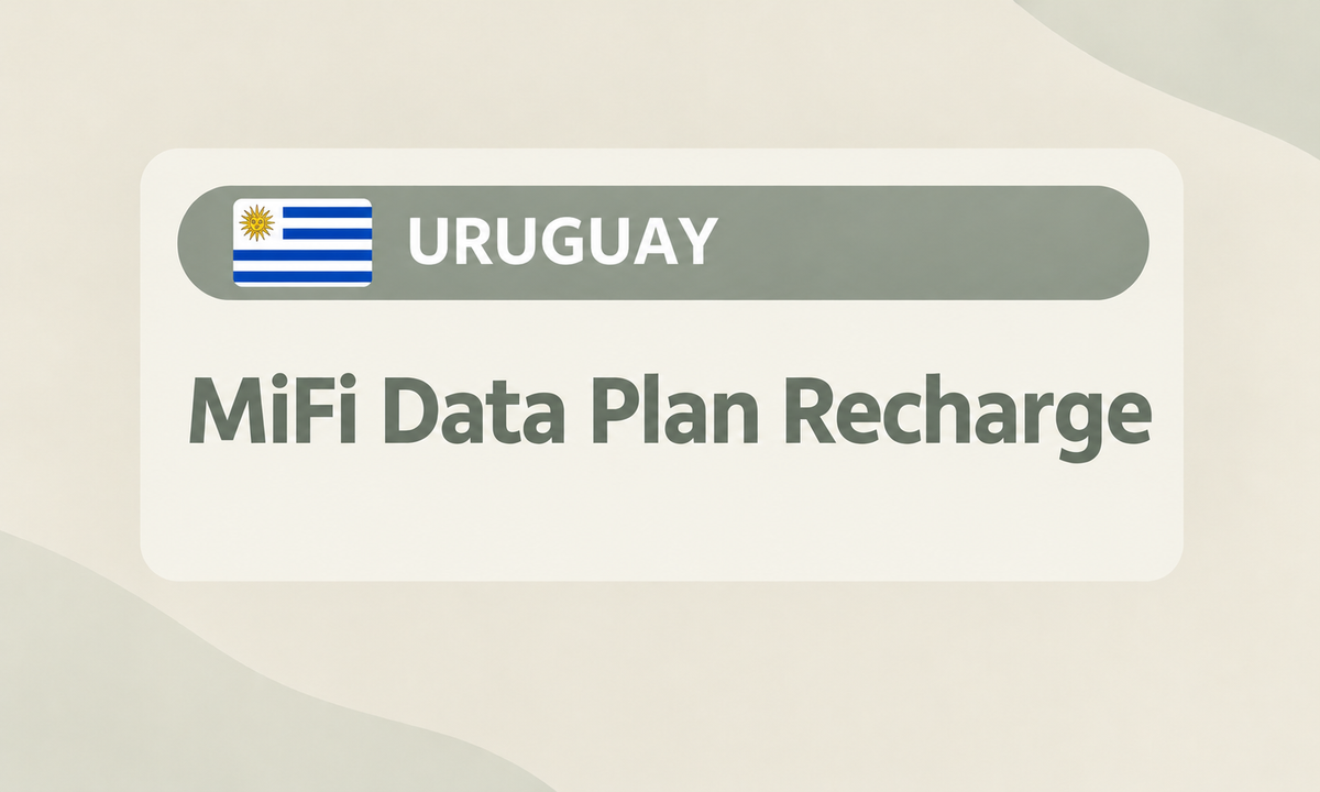 Guyana  -- MiFi Data Plan Recharge