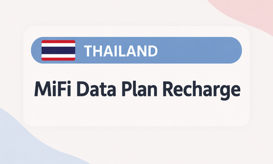 Thailand-- MiFi Data Plan Recharge